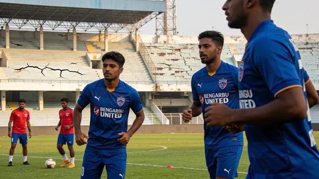 Gambar untuk FC Bengaluru United Siap Gelar Pertandingan IFL di Stadion Sepak Bola Bangalore, Namun Dihadapkan pada Masalah Infrastruktur